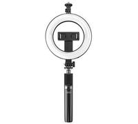 Treppiede XO + bastone selfie Bluetooth + luce SS12 - Nero NEW