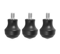 Treppiedi intercambiabili con punte e cuscinetti in silicone per una presa sicura a terra in robusto ambiente fotografico in acciaio inox per fotocamera