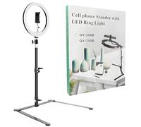 Treppiedi per telefono desktop regolabile con 360 rotazioni per video live streaming cottura progetti di scansione treppiedi in acciaio al carbonio