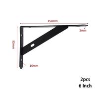Treppiedi Shelf Brackets Spesso Triangolo Libreria Angolo Esposizione Stand