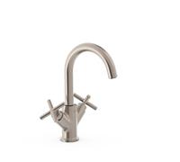 Tres Mont Blanc rubinetto per lavabo verticale acciaio 28310301AC