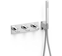 Tres B-System rubinetto per vasca e doccia da incasso con termostato cromo 30725301