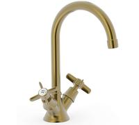 Tres Clasic-Tres rubinetto per lavabo verticale ottone/bronzo antico 24210901LM