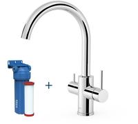 Tres Cocina rubinetto da cucina con filtro verticale cromo 23045402