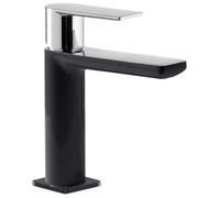 Tres Loft-Tres rubinetto per lavabo verticale cromo-nero 200.103.01.NE