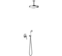 Tres Monoclasic set doccia da incasso con soffione cromo 242.180.04
