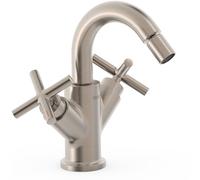 Tres Mont Blanc rubinetto per bidet verticale acciaio 28312001AC