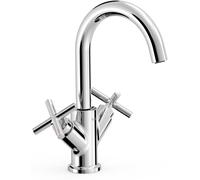Tres Mont Blanc rubinetto per lavabo verticale cromo 28310301