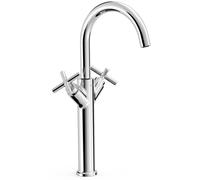 Tres Mont Blanc rubinetto per lavabo verticale cromo 28380301