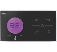 Tres Shower Technology rubinetto per doccia da incasso con termostato cromo-nero 49288499