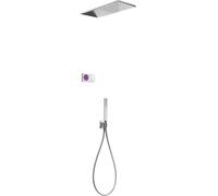 Tres Shower Technology set doccia da incasso con termostato con soffione cromo 092.865.51