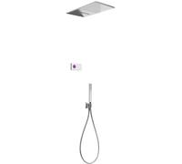 Tres Shower Technology set doccia da incasso con termostato con soffione cromo-bianco 092.863.08