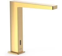 Tres Slim Exclusive rubinetto per lavabo verticale elettronico oro 20261320.OR