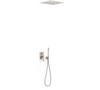 Tres Slim Exclusive set per vasca e doccia da incasso con soffione acciaio 20238006AC
