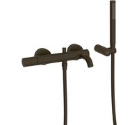 Tres Study Exclusive rubinetto per vasca e doccia a parete nero 26117001KMB
