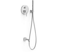 Tres Study Exclusive set per vasca e doccia da incasso cromo 26228006
