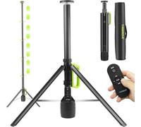 Tresda Luce da lavoro a LED ricaricabile a 360° con telecomando, supporto telescopico per treppiede, 3000 lm, 3 modalità di colore, tipo C, luce impermeabile portatile per esterni, cantiere, emergenze