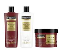 TRESemmé Keratin Smooth Set con Shampoo, Balsamo e Maschera, Per Capelli Lisci, Capelli Lucenti, Morbidi e Districati, Azione Anti-Crespo Fino a 72H, 400ml +400ml + 440ml