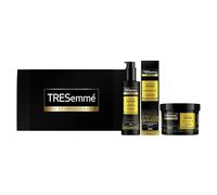 TRESemmé Lamellar Shine Cofanetto Regalo, Con Maschera, Crema-Siero Leave-In e Olio Nutriente, Per Tutti i Tipi di Capelli, Capelli Setosi e Lucenti, Con Tecnologia Lamellar, 440ml + 200ml + 75ml