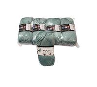 Tresfere Cotone per Maglieria Fiocco Pacco 250g col 7612 Azzurro Polvere
