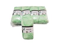 Tresfere Cotone per Maglieria Fiocco Pacco 250g col 7618 Verde Mela