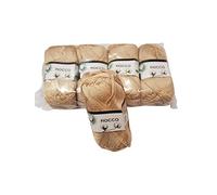 Tresfere Cotone per Maglieria Fiocco Pacco 250g col7030 Crema