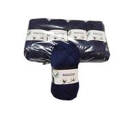 Tresfere Cotone per Maglieria Fiocco Pacco 250g col7535 Blu