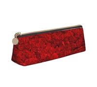 TRESILA Parco Nazionale/Astuccio In Pelle Matita Matita Penna Sacchetto Organizzatore Durevole Cancelleria Organizzatore Matita Pouch, Rose rappresenta l'amore, Taglia unica, Organizer per borse