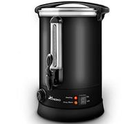 TRESKO® Bollitore per Vin Brulè 10L / 1500W Automatica da Cucina in Acciaio Inox Bollitore Vin Brulè Dispenser di Bevande Calde Distributore di Acqua Calda