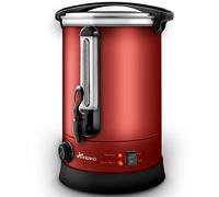 TRESKO® Bollitore per Vin Brulè 10L / 1500W Automatica da Cucina in Acciaio Inox Bollitore Vin Brulè Dispenser di Bevande Calde Distributore di Acqua Calda