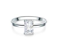 Tresor 1934 Solitario da Donna in Argento Sterling 925 con Zirconia Brillante