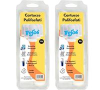 Tresorì 12 Cartucce Universali di Polifosfato - Ricariche per Dosatori Proporzionali, Anticalcare e Anticorrosive per Caldaie e Elettrodomestici - Pronte all'Uso