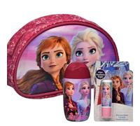 Tresorí- Pochette realizzata per Disney Frozen con Bagno Shampoo ml 120 + Stick Labbra