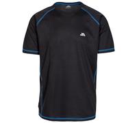 Trespass Albert Quick Dry - Maglietta a Maniche Corte da Uomo, Uomo, MATOTSO10026_BLKXXS, Nero, XXS