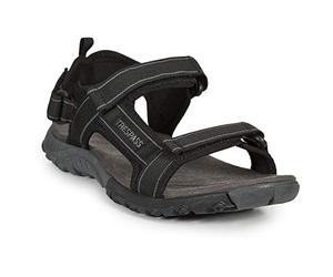 Trespass Alderley - Sandali a Punta Aperta Uomo, Nero (Black), 42 EU