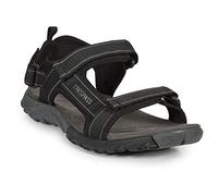 Trespass Alderley - Sandali a Punta Aperta Uomo, Nero (Black), 43 EU