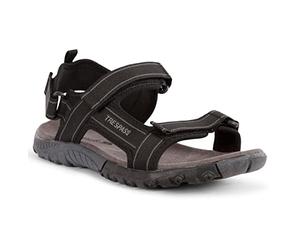 Trespass Alderley - Sandali a Punta Aperta Uomo, Nero (Black), 45 EU
