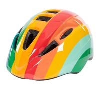 Trespass Bambini Dunt Strisce Arcobaleno Casco da Mountain Bike (TP6449)
