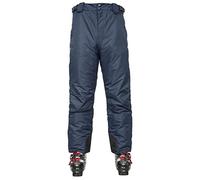 Trespass Bezzy - Pantaloni da Sci Impermeabili con Cerniera alla Caviglia, Ghette e Ventilazione Laterale, da Uomo, Colore: Blu Navy