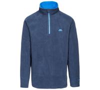 TRESPASS BLACKFORD MEN'S 1/2 ZIP MICROFLEECE PULLOVER navy blue