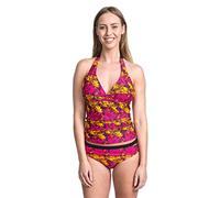 Trespass Bloomer - Tankini da Donna, Donna, Tankini con Imbottitura Rimovibile., FACLSMM10002_PLNS, Stampa Pink Lady, S