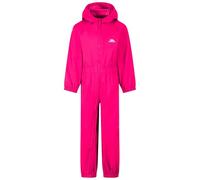 Trespass - Button, Tuta da Pioggia per Bambini, Unisex, Multicolore (Gerbera), 2/3 Anni