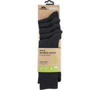 Trespass Calzini Daily Socks Confezione da 5 paia Einheitsgröße Nero