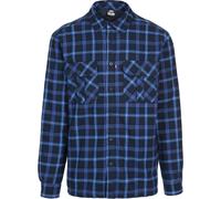 Trespass Camicia Rapeseed - Camicia uomo a quadri blu scuro a quadri XL Blu