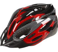 Trespass Crankster Mtb Helmet Rosso,Grigio S-M
