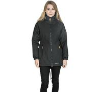 Trespass Celebrity Warm Giacca Impermeabile con Cappuccio Removibile, Donna, FAJKRAN20004_BLKS, Nero, S
