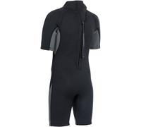Trespass Costume da bagno per bambini Claybourne - Bambini 3Mm Short Wetsuit Nero 92/98 - ca. 2-3 Jahre Nero