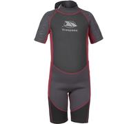 Trespass Costume da bagno per bambini Milo - Bambini 3Mm Short Wetsuit Nero 92/98 - ca. 2-3 Jahre Nero