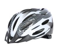 Trespass Crankster, bianco, S/M, casco di sicurezza regolabile con ventilazione, S/M, bianco