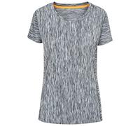 Trespass Daffney Quick Dry t-Shirt con Dettagli Riflettenti, Donna, Daffney, Grey Marl, XL